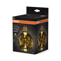 OSRAM DECOR LED-Lampe Elektroglas klein gold
