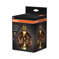 OSRAM DECOR LED-Lampe Elektroglas klein rosé