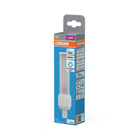 OSRAM DULUX LED D26 EM & AC MAINS Stablampe, 9W, 6500K, Kaltweiß, G24D-3