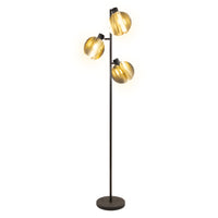 OSRAM DECOR Folded Globe Stehleuchte 3xE27 Gold