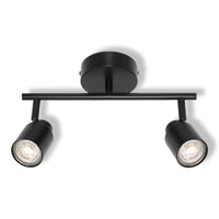 OSRAM 2-Punkt LED Spot PRIMAL, Leuchte, 2xGU10, Schwarz