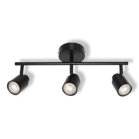 OSRAM 3-Punkt LED Spot PRIMAL, Leuchte, 3xGU10, Schwarz