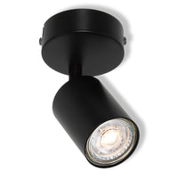 OSRAM LED Spot ELEMENTAL Black, rund, 1xGU10, Schwarz, 14 x 8 cm