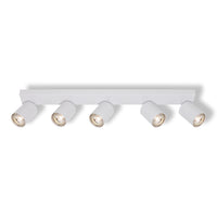 OSRAM 5-Punkt LED Spot ELEMENTAL White, Leuchte, 5xGU10, Weiß, 60,5 x 13,8 x 6 cm