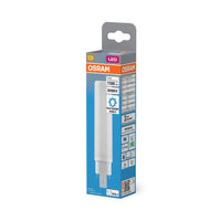 OSRAM DULUX LED D/E26 HF & AC MAINS Stablampe, 10W, 6500K, Kaltweiß, G24Q-3