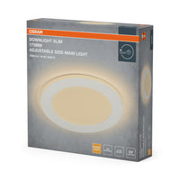 OSRAM LED Downlight Side-Mainlight Einbaustrahler 175 mm 18W Weiß ⌀85…145 mm
