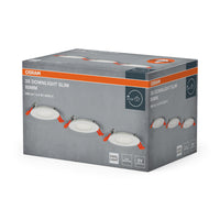 OSRAM LED Spot and Downlight Recess Slim Einbaustrahler Set 85 mm 4.5W Weiß ⌀72 mm