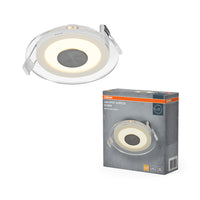 OSRAM LED Spot Acrylic Clean Einbaustrahler 6W Weiß ⌀100 mm