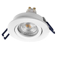 OSRAM LED Spot Recess Einbaustrahler Set GU10 Click-Dim schwenkbar 3.7W Weiß