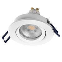 OSRAM LED Spot Recess Einbaustrahler Set GU10 IP65 4.5W Weiß ⌀68 mm