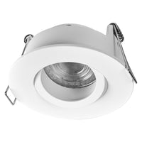 OSRAM LED Spot Recess Einbaustrahler Bad Set GU10 IP65 4.5W 840 Weiß ⌀68 mm