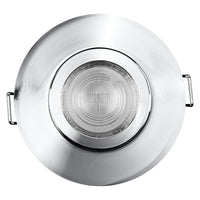 OSRAM LED Spot Recess Einbaustrahler Bad Set GU10 Dim schwenkbar Click 6W Weiß ⌀68 mm