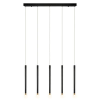 OSRAM DECOR Flute Pendelleuchte Linear 28.5W 930 Schwarz