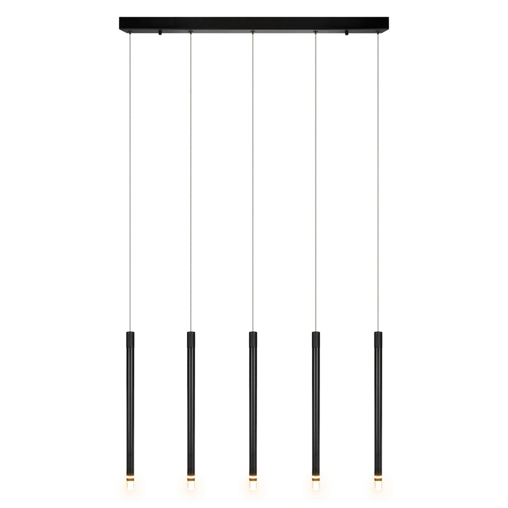 OSRAM DECOR Flute Pendelleuchte Linear 28.5W 930 Schwarz