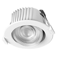 OSRAM LED Spot Recess Bad Einbaustrahler Set CCT IP44 schwenkbar 4.9W 36° Weiß ⌀68 mm