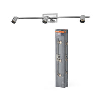 OSRAM LED Spot Cylinder Duo Deckenleuchte 3xGU10 Gebürstetes Nickel