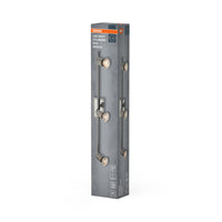 OSRAM LED Spot Cylinder Duo Deckenleuchte 3xGU10 Gebürstetes Nickel