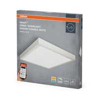 OSRAM Matter SMART+ ORBIS DOWNLIGHT LED Deckenleuchte 40x40cm Tunable Weiß 22W / 3000-6500K