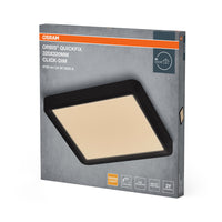 OSRAM Orbis Quickfix Square Deckenleuchte 320x320 mm 24W Click-Dim Schwarz
