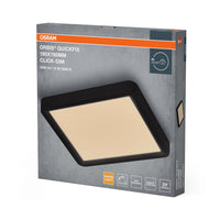 OSRAM Orbis Quickfix Square Deckenleuchte 195x195 mm 16W Click-Dim Schwarz