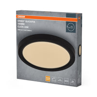 OSRAM Orbis Quickfix Round Deckenleuchte 195 mm 16W Click-Dim Schwarz