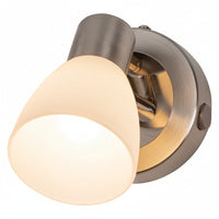 OSRAM LED Spot Vase Wandleuchte 1xG9 Gebürstetes Nickel