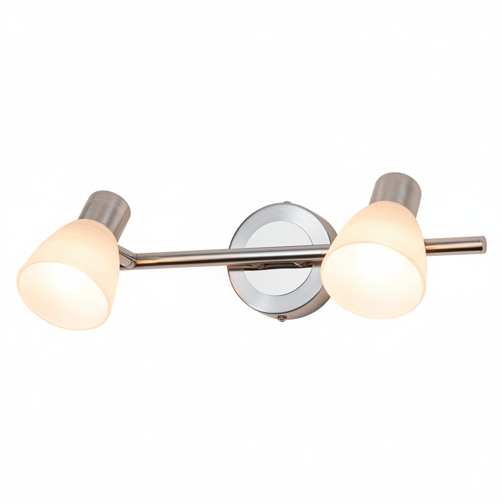 OSRAM LED Spot Vase Deckenleuchte 2xG9 Gebürstetes Nickel