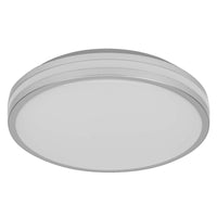 OSRAM Orbis Caleb Deckenleuchte, 295 mm, 16W, 3000K, Warmweiß, Silber