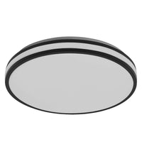 OSRAM Orbis Caleb Deckenleuchte, 385 mm, 24W, 3000K, Warmweiß, Schwarz