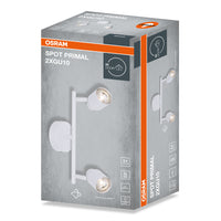 OSRAM 2-Punkt LED Spot PRIMAL, Leuchte, 2xGU10, Weiß