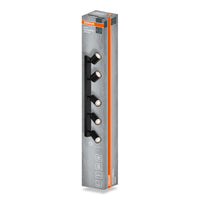 OSRAM 5-Punkt LED Spot ELEMENTAL Black, Leuchte, 5xGU10, Schwarz, 60,5 x 13,8 x 6 cm