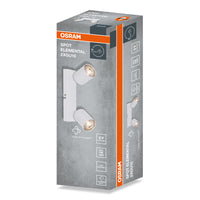OSRAM 2-Punkt LED Spot ELEMENTAL White, Leuchte, 2xGU10, Weiß, 21 x 13,8 x 6,5 cm