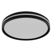 OSRAM Orbis Noemi Deckenleuchte, 36W, 3000K, Warmweiß, Click dimmbar, Schwarz