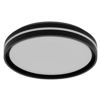 OSRAM Orbis Noemi Deckenleuchte, 390 mm, 24W, 3000K, Warmweiß, Click dimmbar, Schwarz