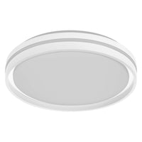 OSRAM Orbis Noemi Deckenleuchte, 390 mm, 24W, 3000K, Warmweiß, Click dimmbar, Weiß