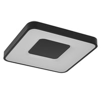 OSRAM Orbis Piana Deckenleuchte, 485x485 mm, 36W, 3000K, Warmweiß, Click dimmbar, Schwarz