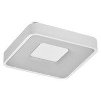 OSRAM Orbis Piana Deckenleuchte, 290x290 mm, 16W, 3000K, Warmweiß, Click dimmbar, Weiß