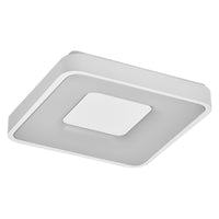 OSRAM Orbis Piana Deckenleuchte, 380x380 mm, 24W, 3000K, Warmweiß, Click dimmbar, Weiß