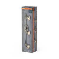 OSRAM LED Spot Cylinder Deckenleuchte 3xGU10 Gebürstetes Nickel