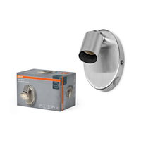 OSRAM LED Spot Cylinder Wandleuchte 1xGU10 Gebürstetes Nickel