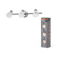 OSRAM LED Spot Vase Deckenleuchte 3xG9 Gebürstetes Nickel