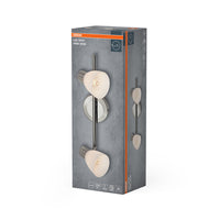 OSRAM LED Spot Vase Deckenleuchte 2xG9 Gebürstetes Nickel
