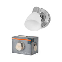 OSRAM LED Spot Vase Wandleuchte 1xG9 Gebürstetes Nickel