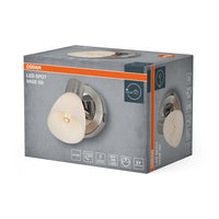 OSRAM LED Spot Vase Wandleuchte 1xG9 Gebürstetes Nickel
