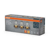 OSRAM LED Spot Recess GU10 Dim Einbaustrahler Set 3W Satin-Nickel ⌀52 mm