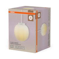 OSRAM DECOR Glass Lantern Marble Pendelleuchte E27