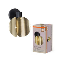 OSRAM DECOR Folded Globe Wandleuchte E27 Gold