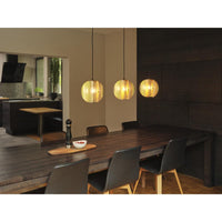 OSRAM DECOR Folded Globe Pendelleuchte Linear 3xE27 Gold