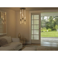 OSRAM DECOR Glow Pendelleuchte Plate, beleuchtetes Kabel, 3xE27 LED Select