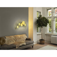 OSRAM DECOR Plisse Wandleuchte 5xE27 Beige